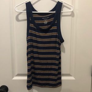 AE Soft & Sexy Striped Rib Tank Top